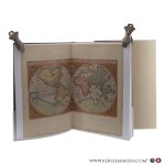 Mercator, Gerhard. - Gerardi Mercatoris Atlas sive Cosmographicae Meditationes de Fabrica Mundi et Fabricati Figura. Editio secunda, sumptibus Cornelij Nicolai & Iudoci Hondij, Amsterodami, 1607. Facsimile van de Atlas van de wereld.