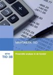 J. van Esch e.a. - MTW TIO 3B : Maatwerk TIO 3, Financiële analyse in de handel