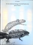 Arntzen, J.W. - On the Evolutionay Biology of the Old World Newts, genus Triturus. / Een serie artikelen over de afstamming, oecologie en verspreiding van het geslacht Triturus, de watersalamanders van de Oude Wereld.