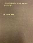 SCHOORL, H., - Zeshonderd jaar water en land. Bijdrage tot de historische Geo- en Hydrografie van de Kop van Noord-Holland in de periode 1150-1750.