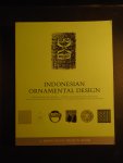 Van  Rooijen, design. - Indonesian ornamental design. ( Duits,- Spaans, -Italiaans  en  Franstalig ).