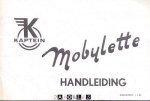  - Kaptein Mobylette Handleiding