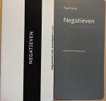 Westrate, Thijs and Farley, Paul. - Private press, bibliophilia 2006 | Negatieven, vertalingen van gedichten van Paul Farley vertaald door Thijs Weststrate, in folder with negatieven (negatives), 9 pp. Limited edition of 90, this is a copy on paper.