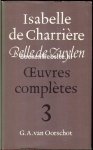 Zuylen, Belle de - Isabelle de Charriere 3