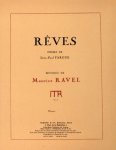 Ravel, Maurice: - Rêves. Poème de Léon-Paul Fargue