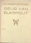 Toussaint van Boelaere, F.V. - De geur van bukshout (dagregister) Toussaint van Boelaere, F.V. - De geur van bukshout (dagregister)