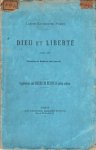 PORRY, Eugène de - Dieu et Liberté. Deux odes traduites du russe en vers franc¸ais. Supplement aux "Fleurs de Russie", du me^me auteur. (Traductions de Derjavine et Pouchkine).