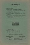 Mechelsche kring voor oudheidkunde, geschiedenis en folklore - Mechelsche bijdragen.  6e Jaargang Nr 1    Bij een eerste lustrum !