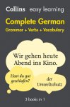 Collins Dictionaries - Easy Learning German Complete Grammar, Verbs and Vocabulary (3 books in 1) (Collins Easy Learning German)
