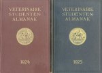 Redactie - Veterinaire Studenten Almanak 1921, 1923, 1924 en 1925