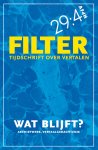  - Wat blijft? / Filter – Tijdschrift over vertalen
