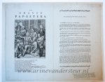 Jelgershuis, Rienk. - [Mezzotint/Satirical print/Spotprent, Orangist] "De Orange pap-eeters", with printed text, 1786.