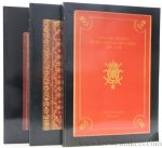 Culot, Paul and Claude Sorgeloos - Quatre siècles de reliure en Belgique 1500 - 1900. Préface de Michel Wittock. Vols. I, II and III (complete set of 3 catalogues of exhibitions at the Bibliotheca Wittockiana of books for sale by Eric Speeckaert).