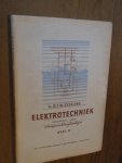 Esseling, Ir. G. J. W - Elektrotechniek  Voor Scheepswerktuigkundigen Deel 2