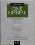 Deleu Jozef, Niessen Frits - Ons Erfdeel Algemeen Nederlands tweemaandelijks Cultureel Tijdschrift 36e jaargang 1993 nummer 5