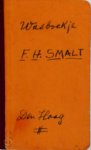 F.H. Smalt, Sipke Huismans - Wasboekje