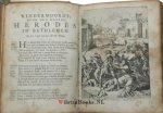 Halma, François - Heilige Feestgezangen,behelzende De Geboorte en 't Lyden des Heilants,zyne Opstandinge,Hemelvaart,….Hier komt by De Zege...