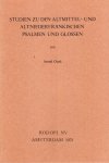 Quak, Arend. - Studien zu den altmittel- und altniederfränkischen Psalmen und Glossen.