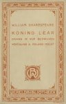 Shakespeare, William - Koning Lear. Drama in vijf bedrijven. Vertaling A. Roland Holst
