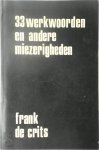 Frank de Crits 232085 - 33 werkwoorden en anderen miezerigheden