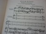 Schumann; Robert (1810-1856) - Konzert A moll; Opus 54; fur klavier und orchester; mit begleitung eines zweiten klaviers (herausgegeben von Emil von Sauer)