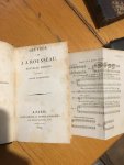 Rousseau - Oeuvres de J. J. Rousseau. Nouvelle édition. Tome treizième Dictionnaire de Musique. Tome II