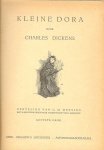 Dickens, Charles .. Vertaling C.M. Mensing  Met 58 houtgravures van J.Mahoney, - Kleine Dora In twee boeken .. Eerste boek  Armoede  .. Tweede boek  Rijkdom  in een band