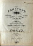 Henselt, Adolphe: - Concerto pour le piano avec accompagnement de grand orchestre ou de quintuor ou d`un second piano. Op. 16. pour piano seul [?]