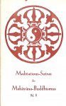Muralt, Raoul von - Meditations-Sutras des Mahayana-Buddhismus II