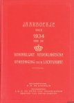 Diverse auteurs - Jaarboekje voor 1934 van de Koninklijke Nederlandsche Vereeniging voor Luchtvaart