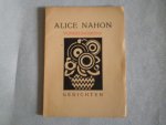 NAHON, ALICE - Vondelingskens. Gedichten.
