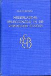 BOSCH, K.D. - Nederlandse beleggingen in de Verenigde Staten.