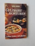 BORN, WINA, - Culinaire avonturen. Lekker koken met plezier.