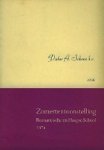 Scheen, Pieter A. - Zomertentoonstelling Romantische en Haagse School / 1974