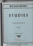Weissenborn, Julius - Studies for Bassoon volume 1