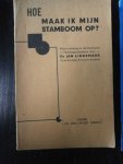 Dr Jan Lindemans - Hoe maak ik mijn stamboom op?