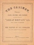 No Author - The Cabinet A Repository of facts, figures, and fancies relating to the voyage of the Great Britain S.S. from Liverpool to Melbourne etc.
