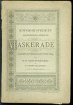 Pahud de Mortagnes, W.Th., Hooft Graafland, J.P. - Historisch overzicht van de drie gebeurtenissen voorgesteld in de Maskerade, bij gelegenheid van het 250-jarig bestaan der Utrechtsche Academie