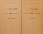 Smit, dr. Jacob - De volledige briefwisseling van E.J. Potgieter en Cd. Busken Huet. In 2 delen Smit, dr. Jacob - De volledige briefwisseling van E.J. Potgieter en Cd. Busken Huet. In 2 delen