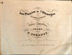 Strauss, Johann (Vater): - [Op. 127] Les plaisirs de l`Allemagne ou Les chants du Danube. Valses nouvelles pour piano. Opera 127