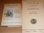 Osler, William - A Way of Life. An Address Delivered To Yale Students Sunday Evening April 20th, 1913 Osler, William - A Way of Life. An Address Delivered To Yale Students Sunday Evening April 20th, 1913