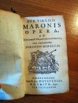 Publius Vergilius Maro - Stock Image Pub. Virgilii Maronis opera, cum annotationibus Johannis Minelii
