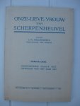 Pallemaerts, J. Fr. - Onze-Lieve-Vrouw van Scherpenheuvel. eerste deel. Geschiedenis vanaf het ontstaan tot het jaar 1603.
