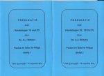 Ds. A.J. Britstra - Britstra, Ds. A.J.-Vier predikaties over de stokbewaarder (nieuw)