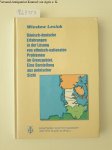 Lesiuk, Wieslaw: - Dänisch-deutsche Erfahrungen in der Lösung von ethnisch-nationalen Problemen im Grenzgebiet : eine Darstellung aus polnischer Sicht.
