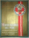 Alcedo, Bernardo de: - Himno nacional del Peru. Arreglo para canto y piano