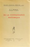 MARROU, H.I. - De la connaissance historique.