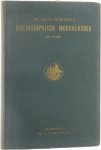 Verschueren J. - Nederlandsch bibliographisch woordenboek (NBW), bevattende de belangrijkste werken in Noord- en Zuid-Nederland verschenen in het eerste kwart der XXe eeuw (1900-1929)