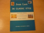 Last; Joan - In Classic style; Six piano pieces in the style of the eighteenth Century (grade 3)
