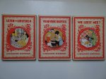 Hermanna, Freddie Langeler, Mevrouw Vuerhardt & Eliza Hess-Binger. - Wie leest mee/ Voor vrije uurtjes/ Lezen en luisteren. 3 delen.